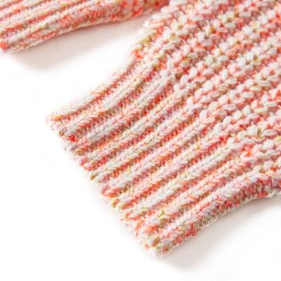 Kindervest gebreid 116 gemengd roze Kindervest gebreid 116 gemengd roze