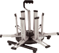 Kabelrol afroller Saenroll Spinner voor kabel rollen en flexibele buis tot 50KG alternatief XB500 - thumbnail