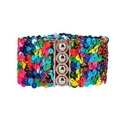 Riem Pailletten regenboog Riem Pailletten regenboog