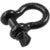 Safetex Shackle 16mm black with Screwbolt harpsluiting met schroefbout