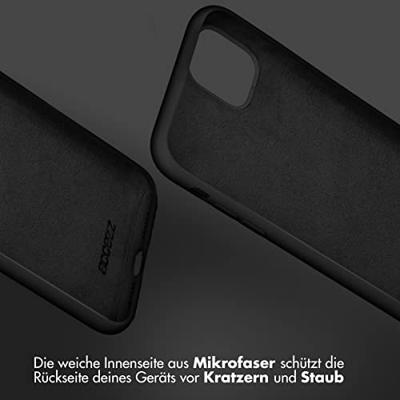 Accezz Liquid Silicone Backcover Samsung Galaxy S24 Plus Telefoonhoesje Zwart - thumbnail