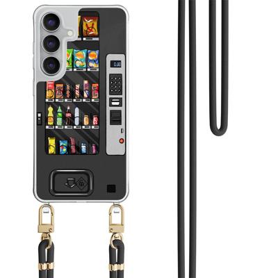 Samsung Galaxy S25 FE hoesje met zwart koord - Snoepautomaat