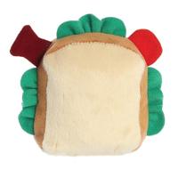Palm Pals BLT sandwich knuffeltje - 13 cm - thumbnail
