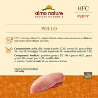 Almo Nature HFC hondenvoer kip 95g - voor puppy&apos;s - thumbnail