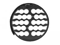 Delock Kabelorganizer met klittenbandkabelbinder zwart - thumbnail