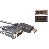 ACT AK3993 Verloopkabel DisplayPort Male/DVI Male - 1 meter - thumbnail
