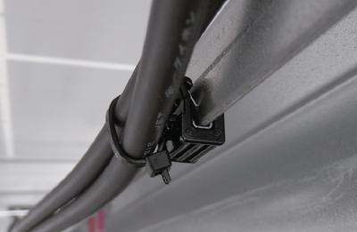 HellermannTyton 111-01264 GL200-PA11W-BK (100) Kabelbinder 202 mm 4.70 mm Zwart 100 stuk(s)