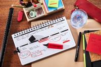 Markeerstift stabilo boss 70/48 echt rood blst à 1 | 10 stuks - thumbnail