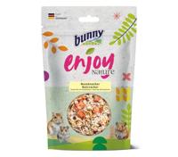 Bunny EnjoyNature Notenkraker-zaadmix, 150 g, aanvullend voer voor kleine knaagdieren, met hazelnoten en meelwormen - thumbnail