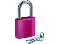 Basi 6190-4000-1400 Hangslot Verschillend sluitend Rood - thumbnail