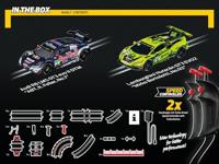 DTM Supercars racecircuit, 6,3 m lang, auto's op schaal 1/43, Carrera Go, vanaf 6 jaar - thumbnail
