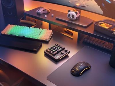 Glorious Gaming Model O 2 draadloze gamingmuis - hybride 2,4 GHz en Bluetooth draadloos, 68 g superlicht, lange batterijduur, 26k BAMF 2.0-sensor, RGB, ambidexter, 6 knoppen, PTFE-voetjes - zwart