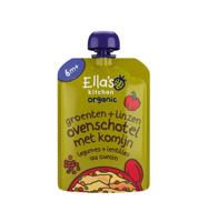 Groente ovenschotel linzen en komijn 6+ mnd bio 130 Gram - thumbnail