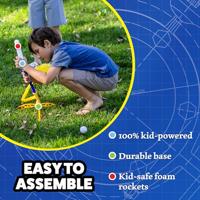 Stomp Rocket 365044 Stomp Rocket Jr. Glow, 4 Rkts Speelgoed 1 stuk(s) - thumbnail