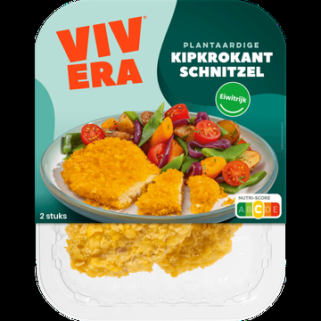 Vivera Plantaardige Kipkrokant Schnitzel 2 Stuks 200 g bij Jumbo