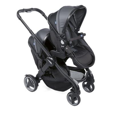 Chicco 00079003850000 kinderwagen Tandem-kinderwagen 2 zitplaats(en) Zwart