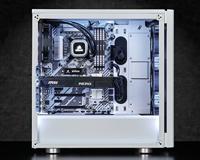 Carbide Series 275R TG - Midtowermodel - ATX - geen voeding (ATX) - USB/Audio - gehard glas - wit - thumbnail