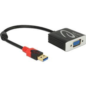 Delock 62738 Adapter USB 5 Gbps Type-A male naar VGA female