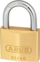 Abus hangslot 65/40mm goud sleutelslot 5cm - thumbnail