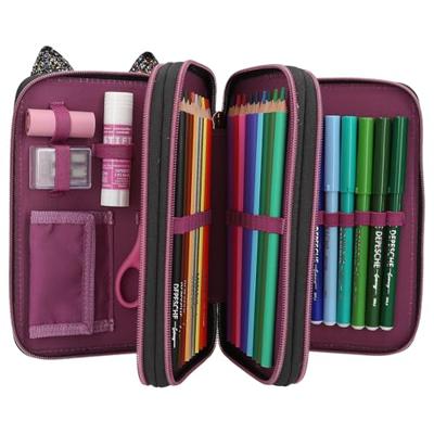 TOPModel Leo Rebel Kitty 3-vaks etui