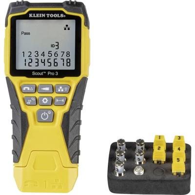 Klein Tools VDV501-851 Scout Pro 3 Kabeltester Meetbereik: Audio/Video, Netwerk, Telecommunicatie Klein Tools VDV501-851 Scout Pro 3 Kabeltester Meetbereik: Audio/Video, Netwerk, Telecommunicatie