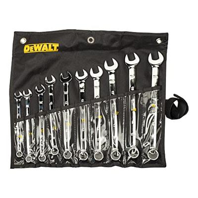 DEWALT DWMT19227-1 Ring-steeksleutelset 10-delig Sleutelbreedte (metrisch) 10 - 19 mm