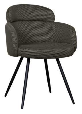 LABEL51 Eetkamerstoel Dinner - Hunter - Breathe - Black Frame LABEL51 Eetkamerstoel Dinner - Hunter - Breathe - Black Frame