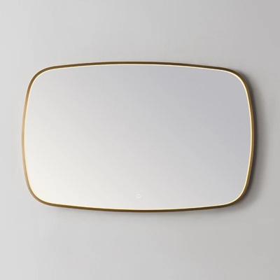 Spiegel Sanilux Celia 140x65 cm Met LED-verlichting Dimbaar Goud