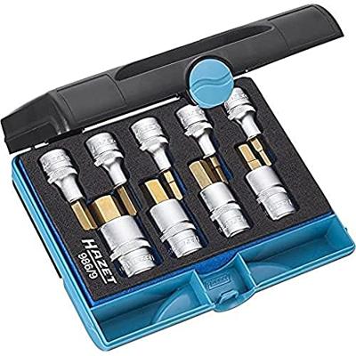 Hazet 986/9 / 986/9 N 986/9 Dopsleutel-bitinzetset 1/2 (12.5 mm)