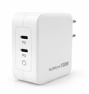 Kumi USB-C oplader 100W - P100