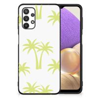 Samsung Galaxy A32 5G Bloemen Hoesje Palmtrees - thumbnail