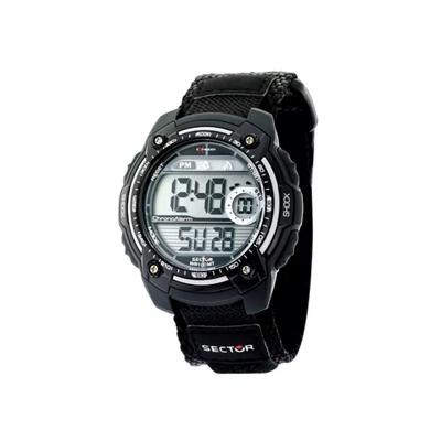 Sector STREET DIGITAL BLACK STRAP SILVER R3251172023