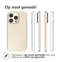 Accezz Clear Backcover iPhone 15 Pro Telefoonhoesje Transparant - thumbnail
