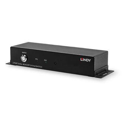 Lindy 39306 KVM-switch Zwart Lindy 39306 KVM-switch Zwart