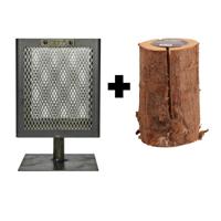 Lowlander Sqaure incl zweedse fakkel - thumbnail