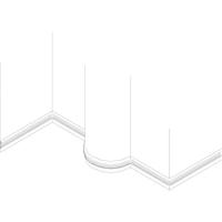 TRU COMPONENTS Kabelbrug 1593137 Bruin Aantal kanalen: 1 1830 mm Inhoud: 1 stuk(s) - thumbnail