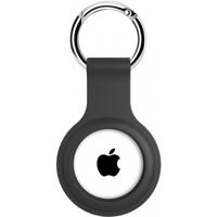 Xccess Silicon Airtag Keychain Black - thumbnail