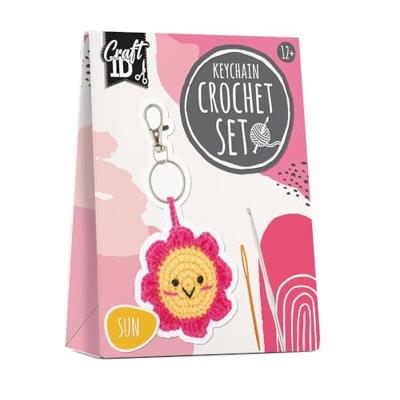 Creative Craft Group Haakpakket sleutelhanger zon - incl. naald en draad