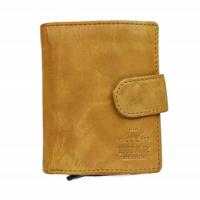Bear Design Portemonnee met Kaarthoudervak Oker Geel - thumbnail