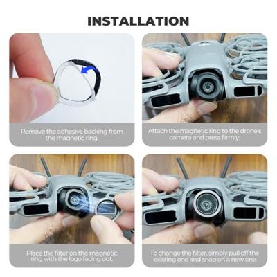 Freewell DJI Neo 2 Magnetic Filters Everyday - 3 Pack Freewell DJI Neo 2 Magnetic Filters Everyday - 3 Pack