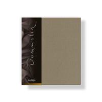 Dommelin Dommelin Kussensloop Uni Satijn 300TC 514 Kaki 50x70 - thumbnail