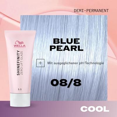 Wella Professionals ShineFinity Zero Lift Glaze 08/8 Blue Pearl 60ml
