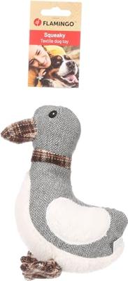 Hondenknuffel Eend Britta, grijs - thumbnail