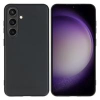 Accezz Color Backcover Samsung Galaxy S24 Telefoonhoesje Zwart - thumbnail