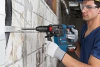 Bosch Blauw gbh 18v-26 f accu boorhamer 2.6j | solo zonder accu's en lader in l-boxx - 0611910001 - thumbnail