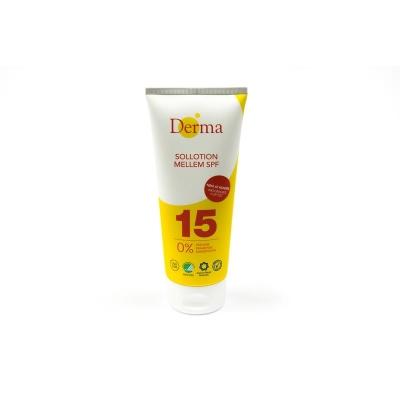 Derma Sun lotion SPF15 200 Milliliter