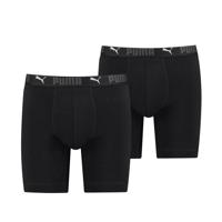 2-pack extra lange pijpjes boxershorts heren - Anti schuur onderbroek mannen - Katoen - thumbnail