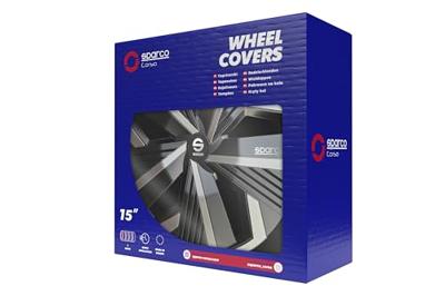 Hubkap Goodyear Nagoya Zwart/Gris 15" 4 Stuks