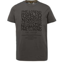 PME Legend T-shirt met printopdruk donkergrijs - thumbnail