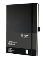 Sigel CONCEPTUM® CO108 Notitieboek Dotted (punten) Zwart Aantal paginas: 97 DIN A4 - thumbnail